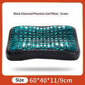 Black Diamond Phantom Gel Memory Foam Pillow – Slow-Rebound Cooling Support in Green & Red