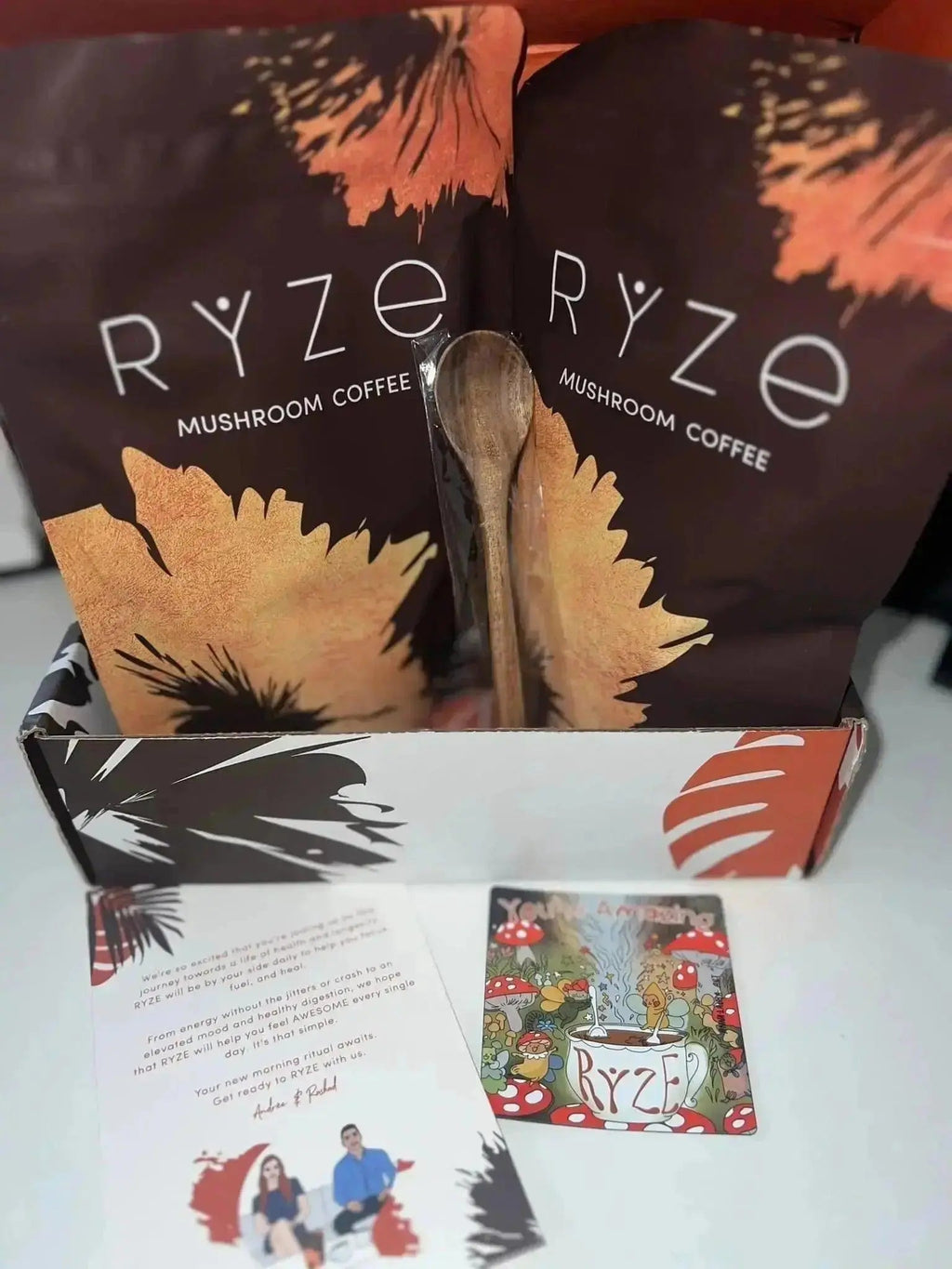 RYZE Mushroom Coffee – Organic Adaptogen Coffee for Focus, Energy & Immunity