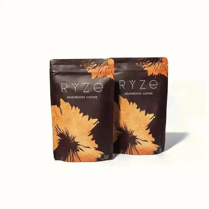 RYZE Mushroom Coffee – Organic Adaptogen Coffee for Focus, Energy & Immunity