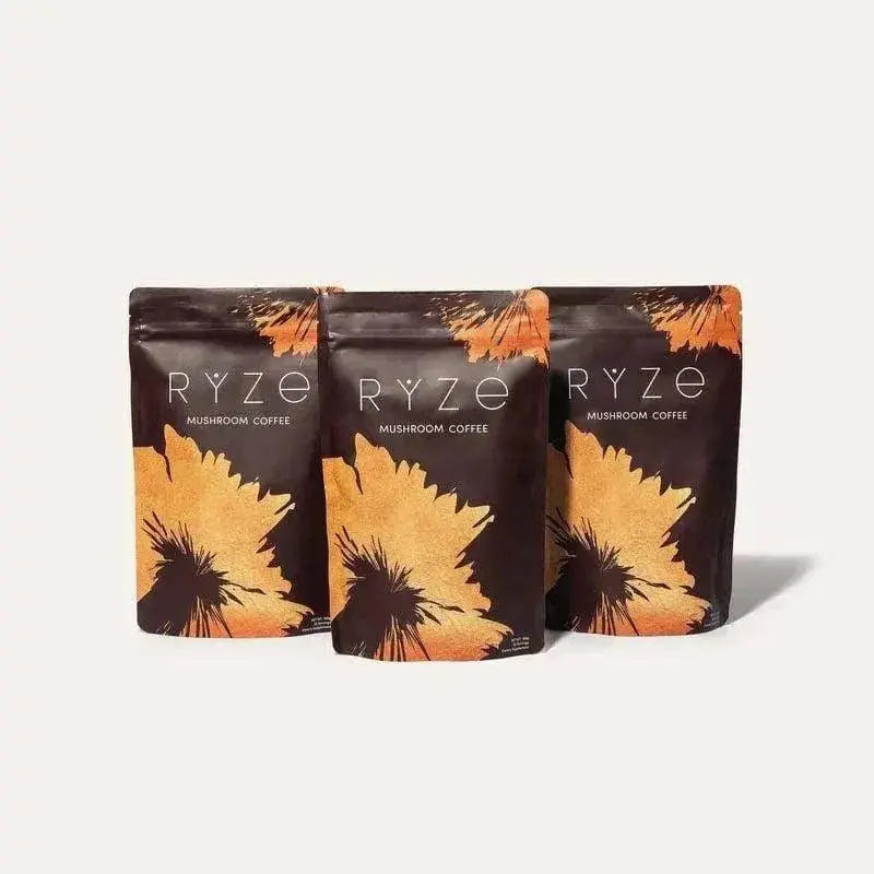 RYZE Mushroom Coffee – Organic Adaptogen Coffee for Focus, Energy & Immunity